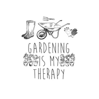 Notebook - Gardening Is My Therapy