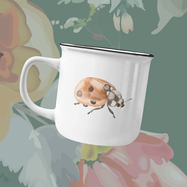 Enamel Mug - Lady Bug