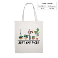 Canvas Tote Bag - Just One More