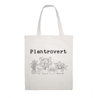 Canvas Tote Bag - Plantrovert