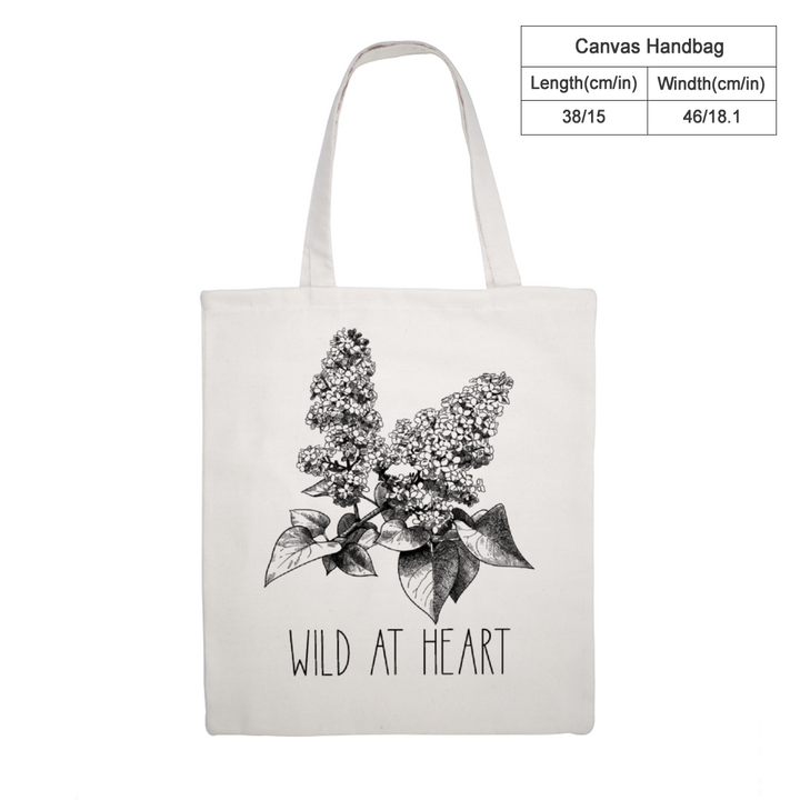 Canvas Tote Bag - Wild At Heart