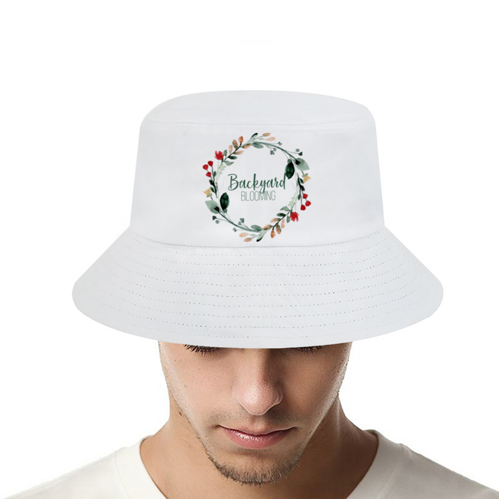 Bucket Hat - Backyard Blooming Hat