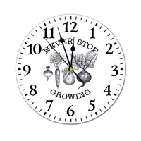 Wall Clock - Never Stop Growing
