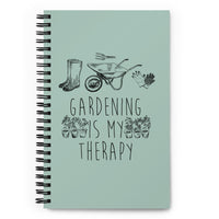 Notebook - Gardening Is My Therapy